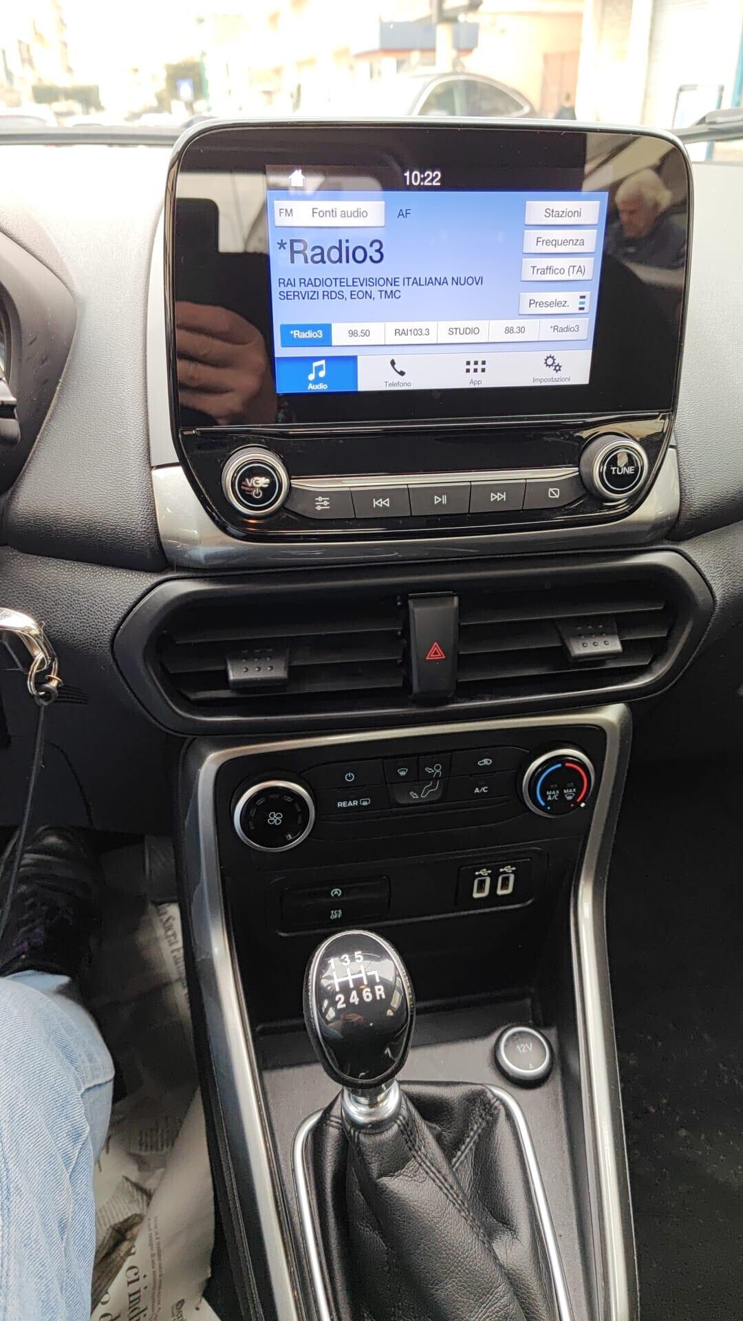Ford EcoSport 1.0 EcoBoost benzina 2018 USATO