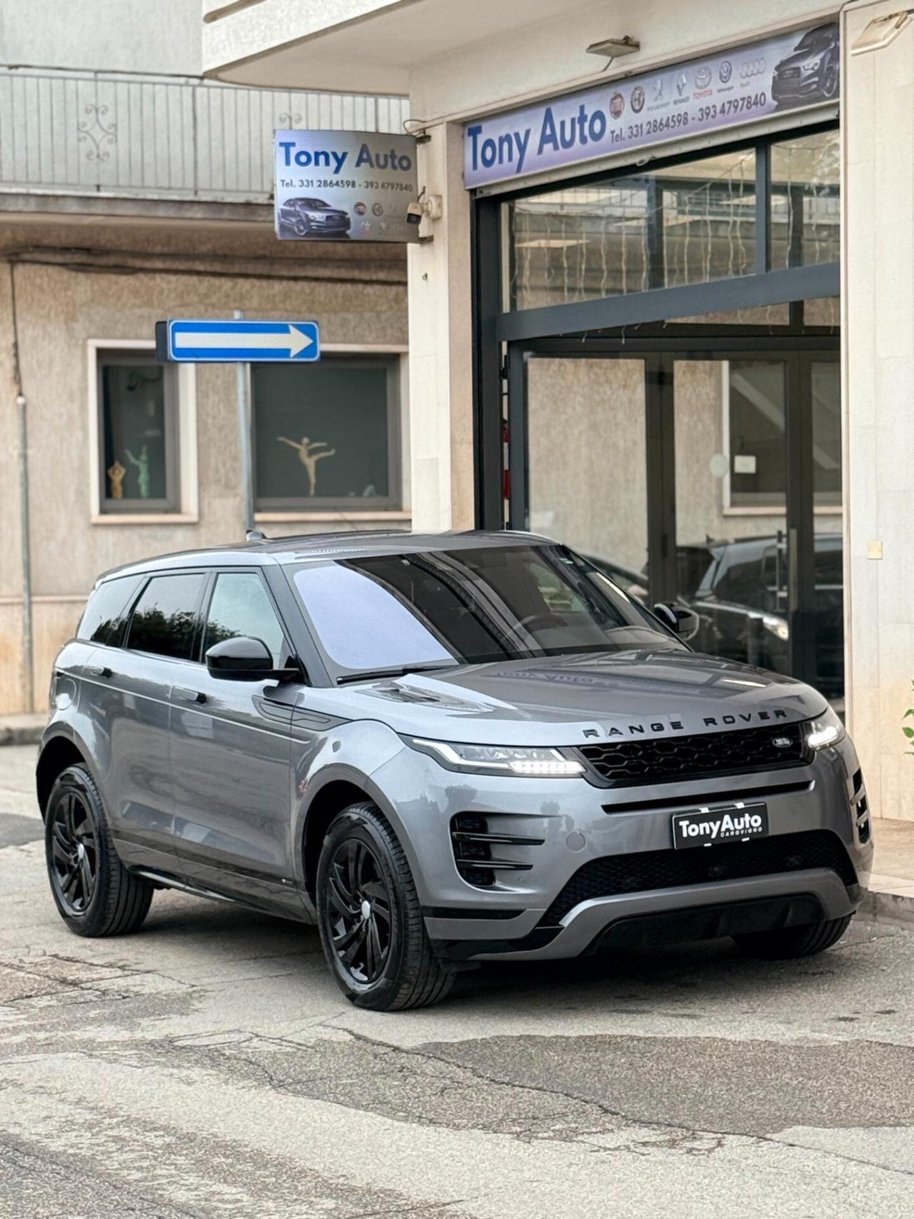 Land Rover Range Evoque 2.0d i4 mhev R-Dynamic 204cv auto NAVI,TELECAMERA,APPLE CARPLAY,VIRTUAL COCKPIT,ANDROID AUTO,INTERNI