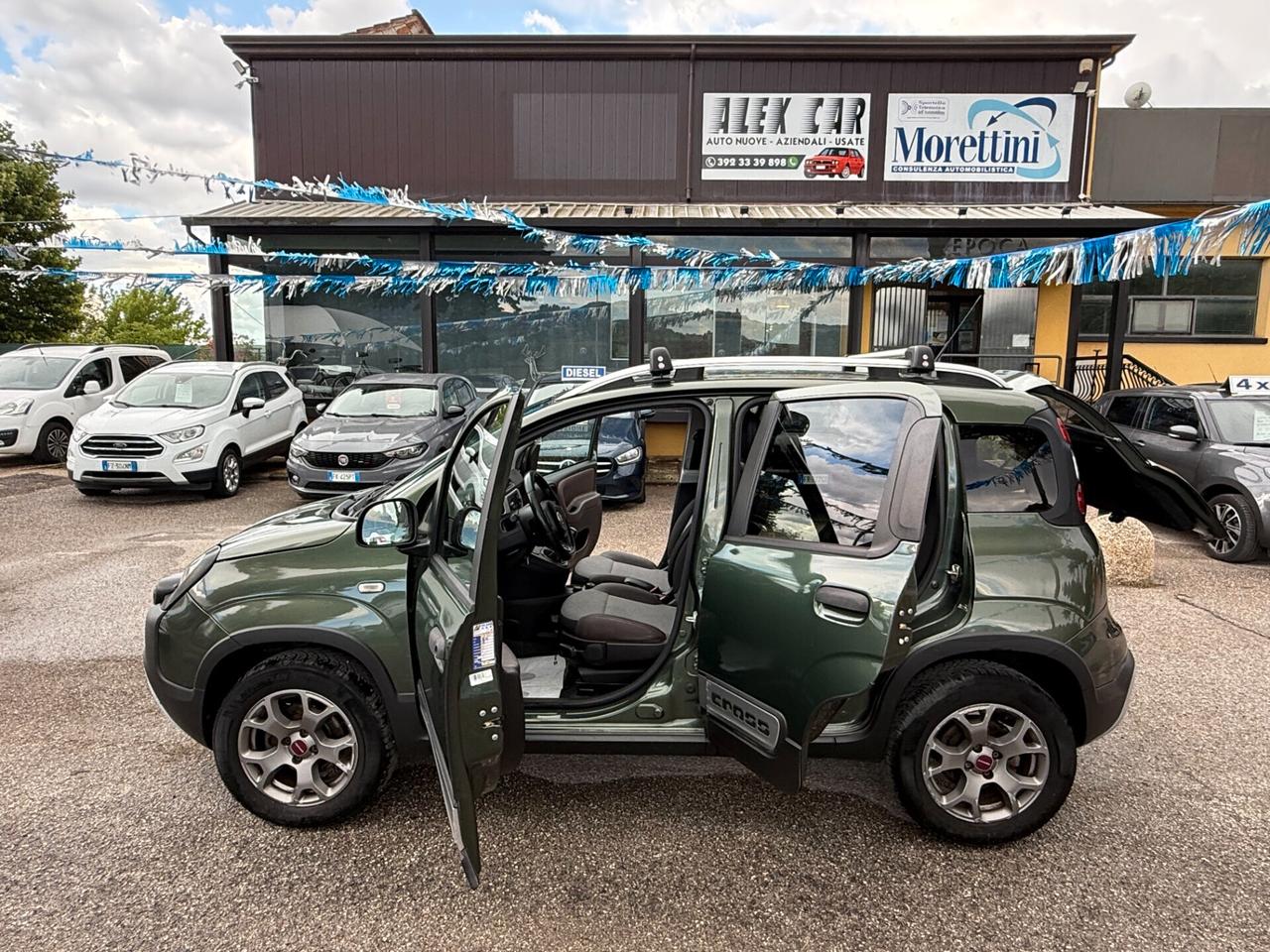 "UNA BOMBA" Fiat Panda Cross 1.3 MJT 4x4+ GANCIO