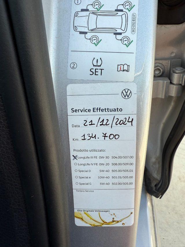 VOLKSWAGEN Golf 2.0 TDI 150 CV R-LINE UNICOPROPRIETARIO
