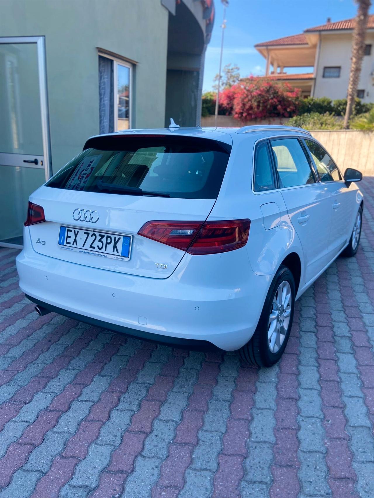 Audi A3 Sportback 1.6 TDI 110cv clean diesel Ambition Euro 6B