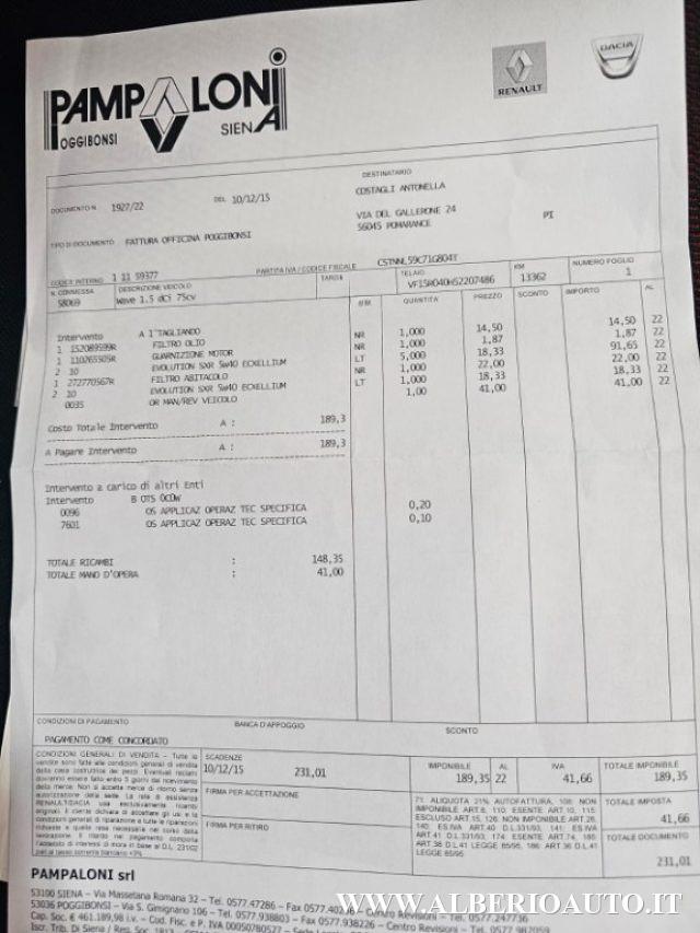 RENAULT Clio 1.5 dCi 8V 75CV 5 porte Wave