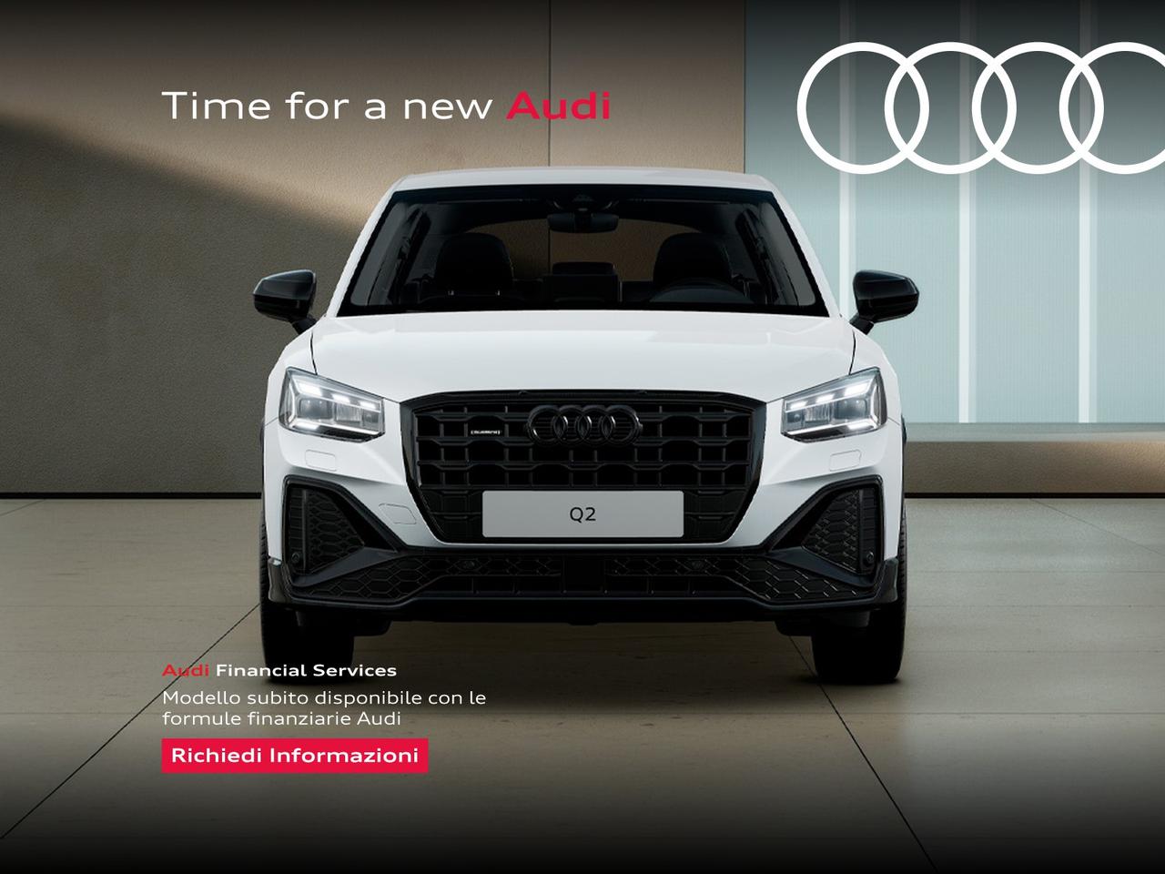Audi Q2 35 2.0 tdi identity black quattro s-tronic
