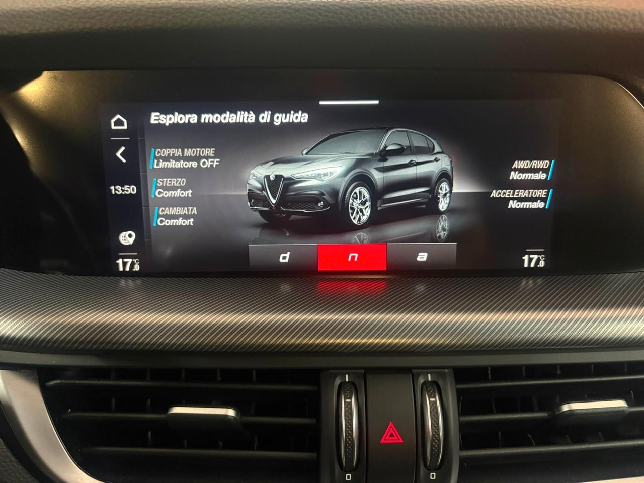 Alfa Romeo Stelvio Veloce Nero vulcano Total black