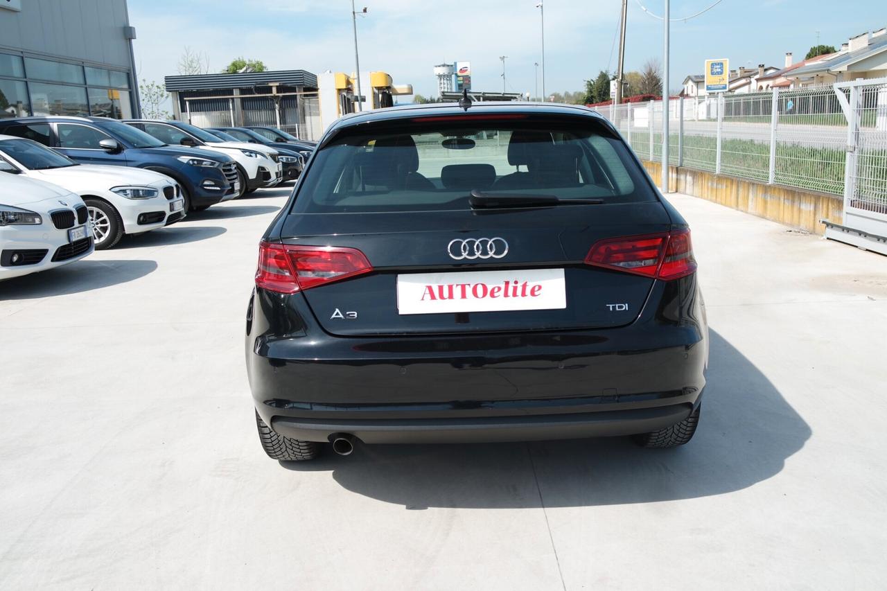 Audi A3 SPB 1.6 TDI 105 CV CR S tronic Attraction