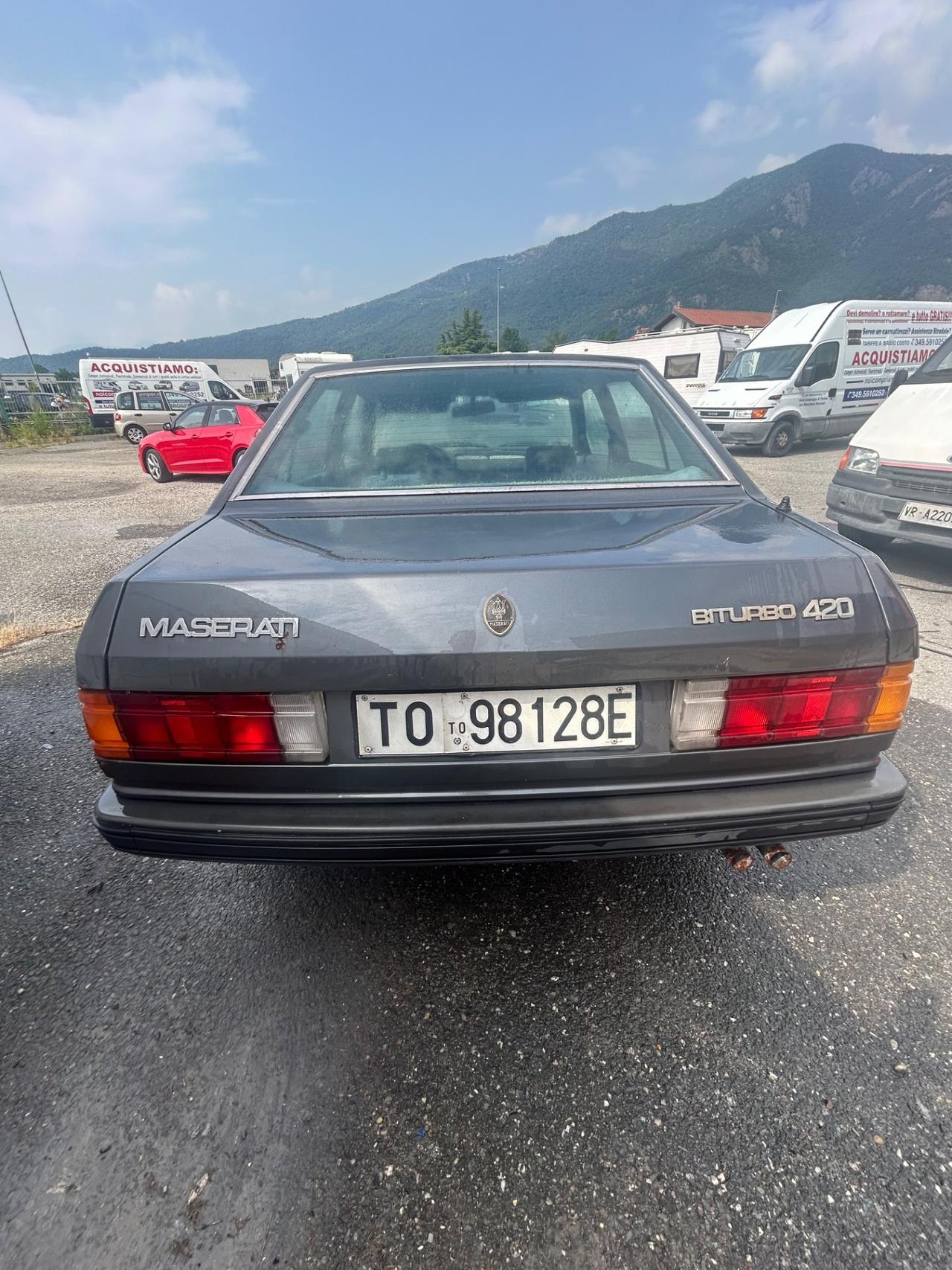 981 Maserati b-Turbo del 1996 in saldo