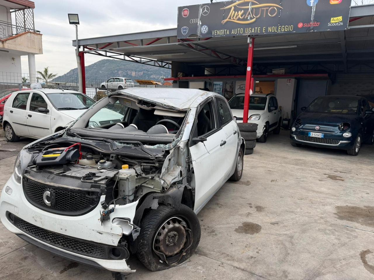 Smart ForFour 1,0 sinistrato - 2017