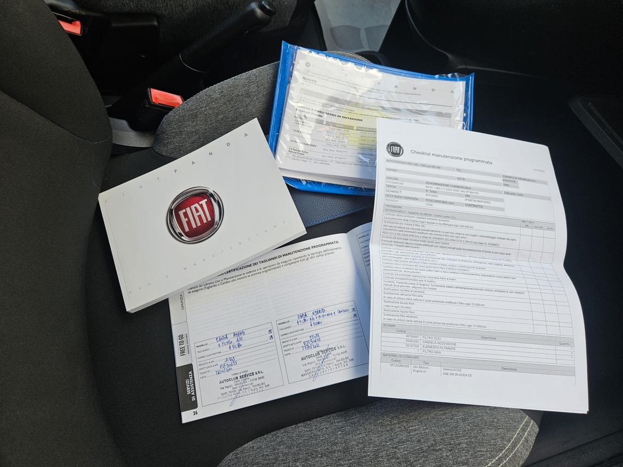 Fiat Panda 1.0 benzina Hybrid firefly 70cv