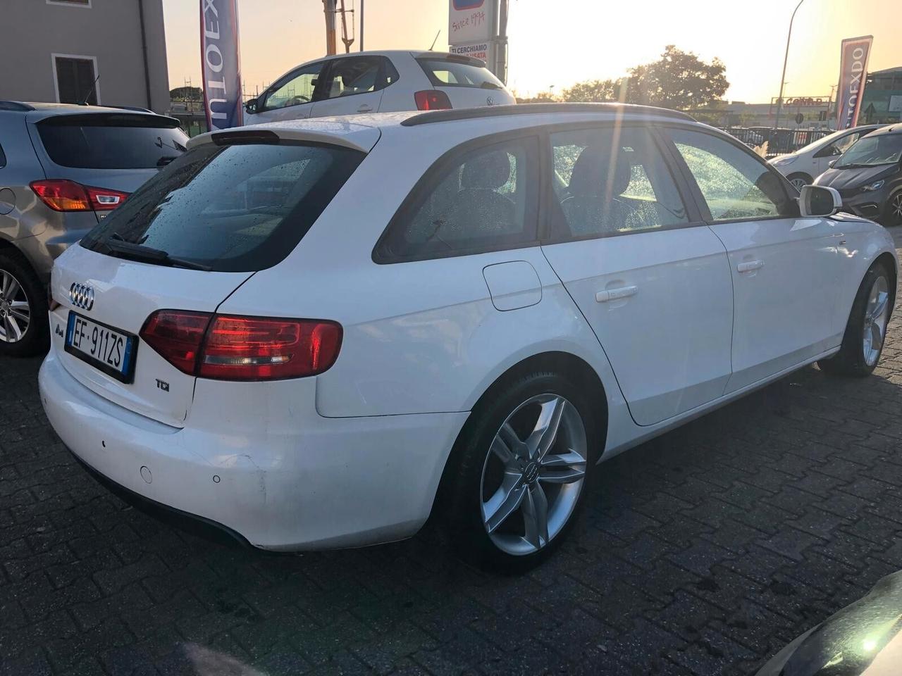 Audi A4 Avant 2.0 TDI 143CV F.AP. S-LINE AUTOMATICA GARANZIA EUROPEA CONFORMGEST 12 MESI RINNOVABILE