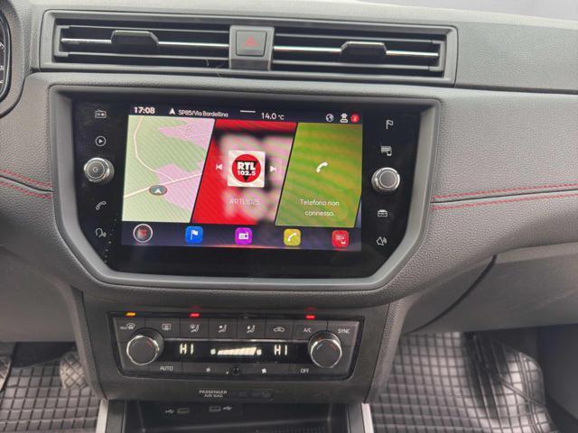 SEAT Arona 1.0TGI FR-CERCHI17-CRUISE-NAVI-SENSORI-DIURNI LEED