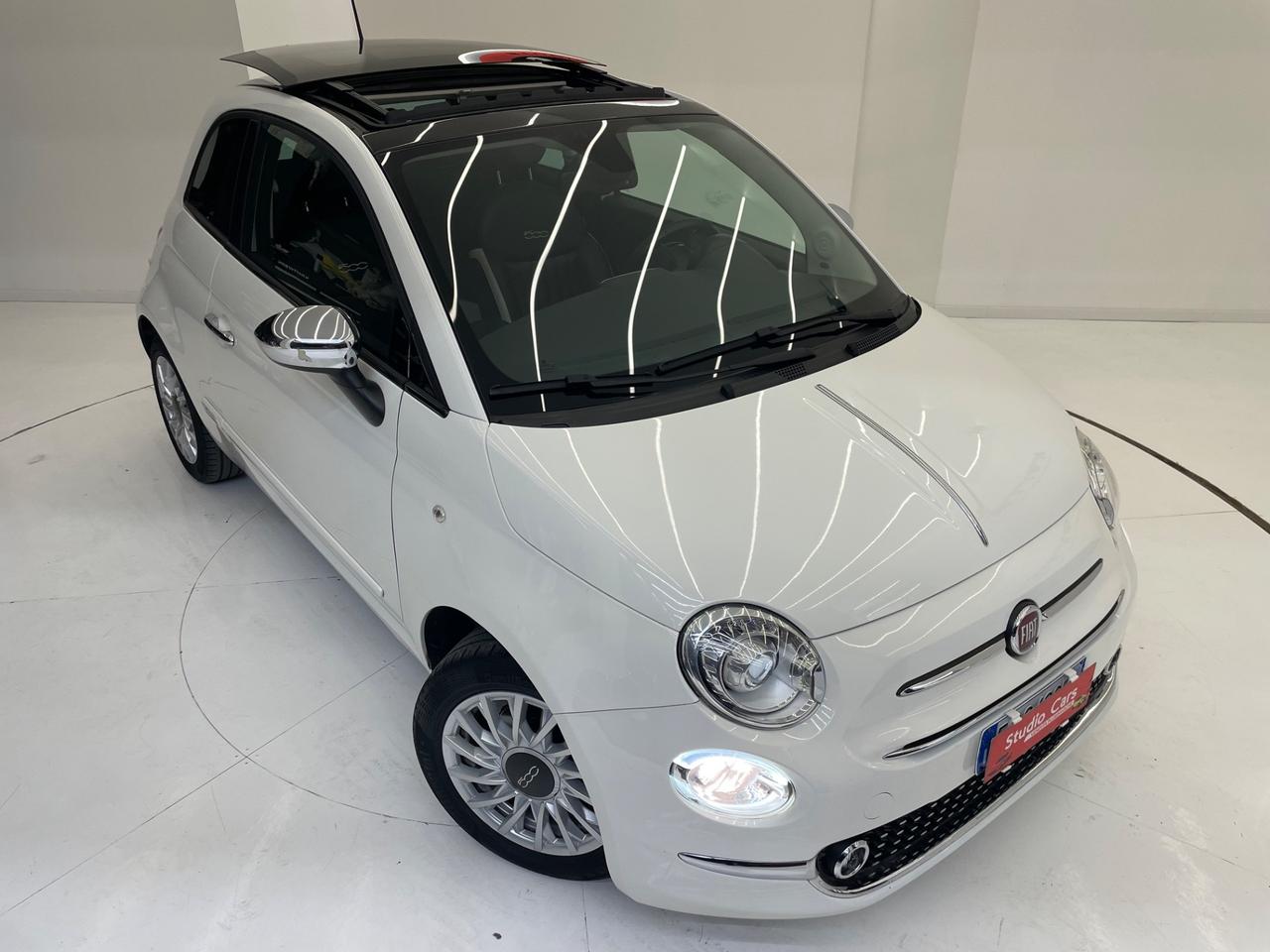 Fiat 500 1.2 Lounge 69CV*Tetto*Pelle*Navi