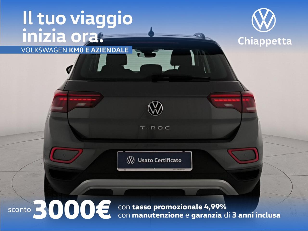 Volkswagen T-Roc 2.0 tdi life 115cv