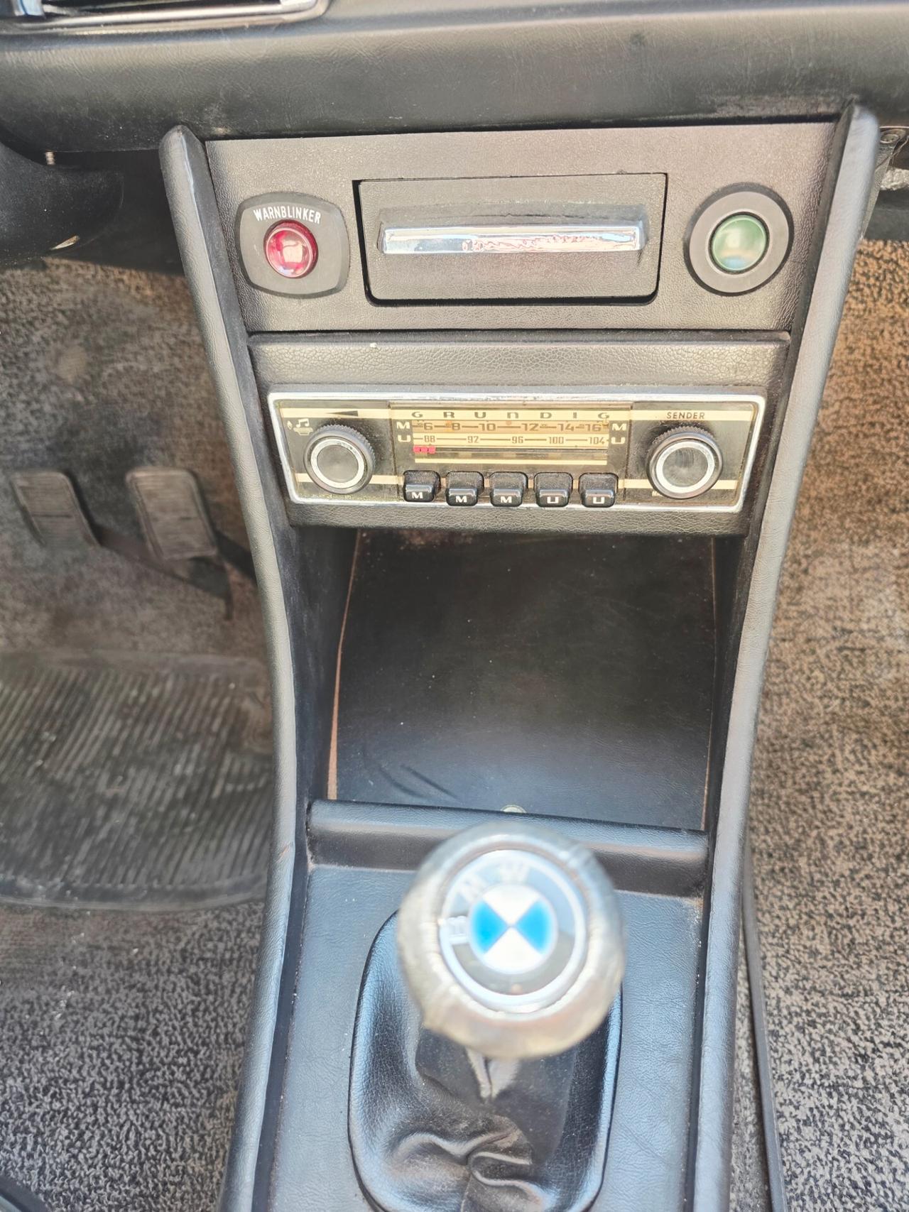 Bmw 2002 Tii Unicoproprietario Targhe originali targa Oro Asi