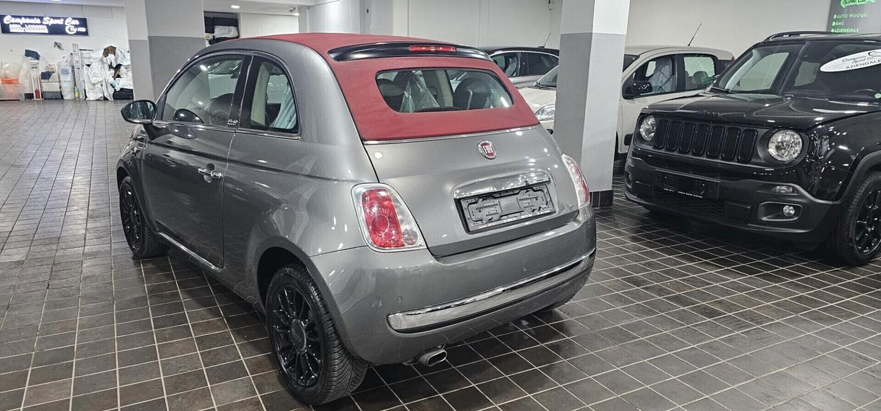 NUOVA FIAT 500C CABRIO LOUNGE 1.2 BENZ 69CV DUALOGIC EDITION