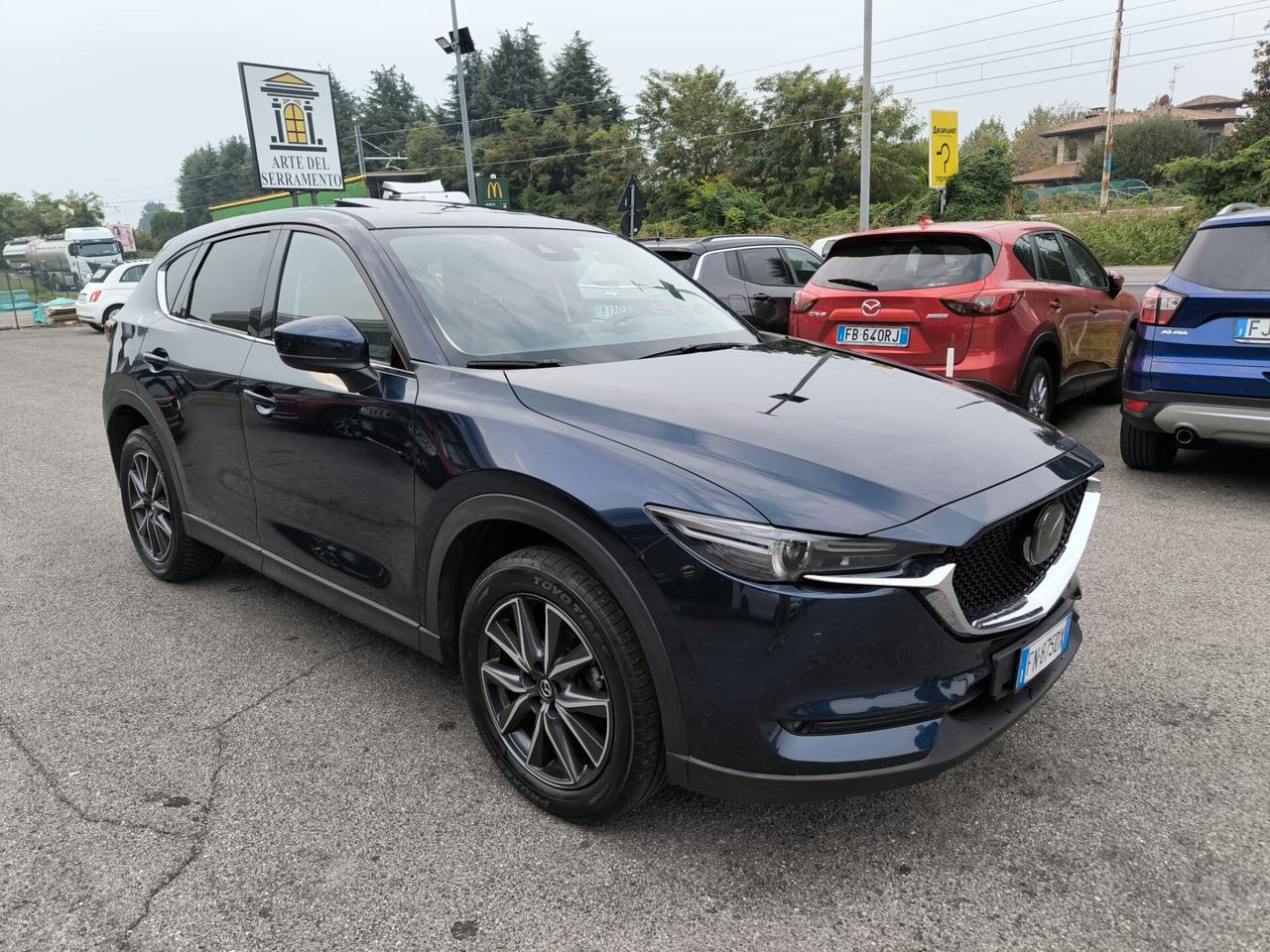 Mazda CX-5 2.2L Skyactiv-D 175 CV AWD Exclusive *GANCIO TRAINO**TETTO*BOSE*PELLE*