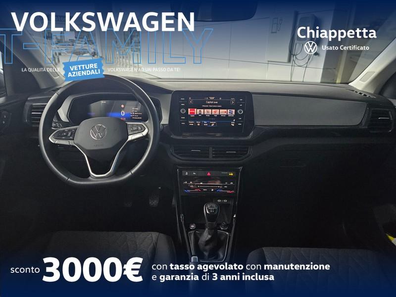 Volkswagen T-Cross 1.0 tsi life 95cv