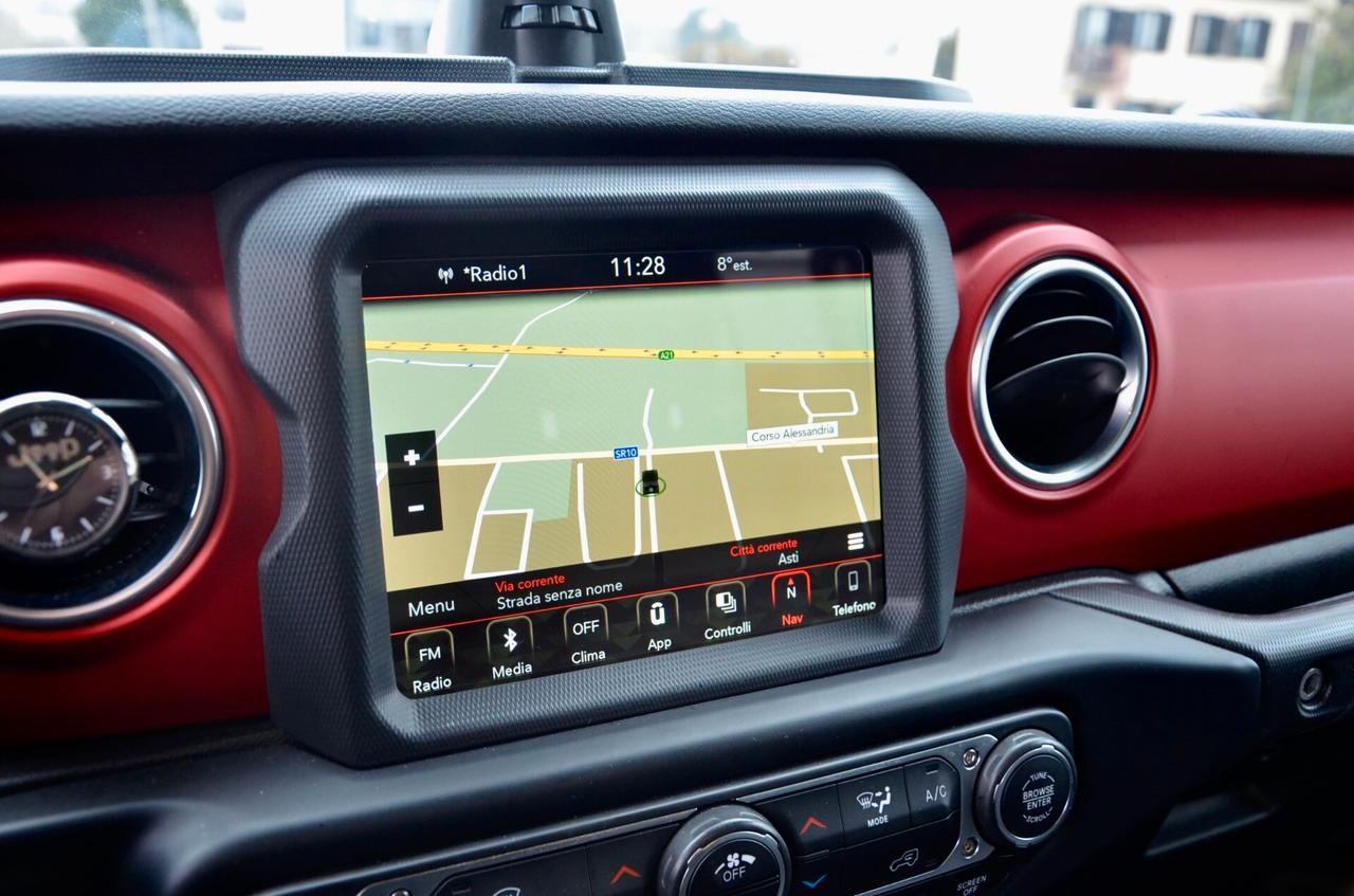 JEEP WRANGLER UNLIMITED 2.2 MJT RUBICON 200cv AUTO, SERVICE CERTIFICATI, UFF ITALIANA, PORTAPACCHI, PERMUTE