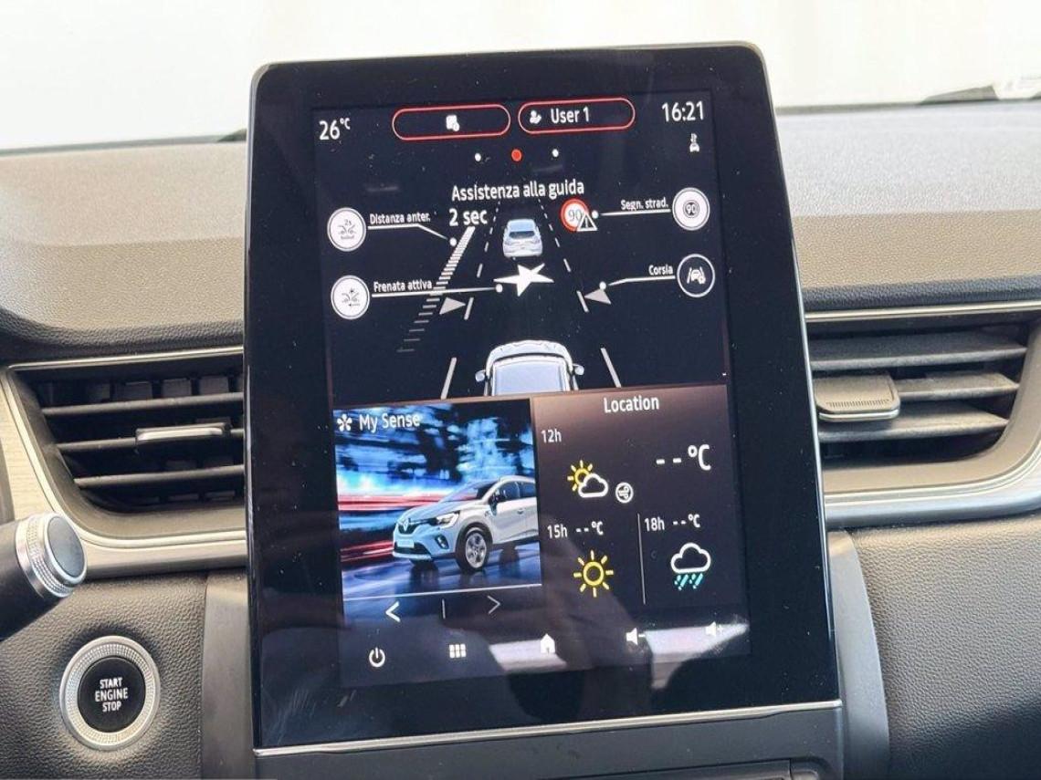 RENAULT Captur 1 0 tce intens 100cv