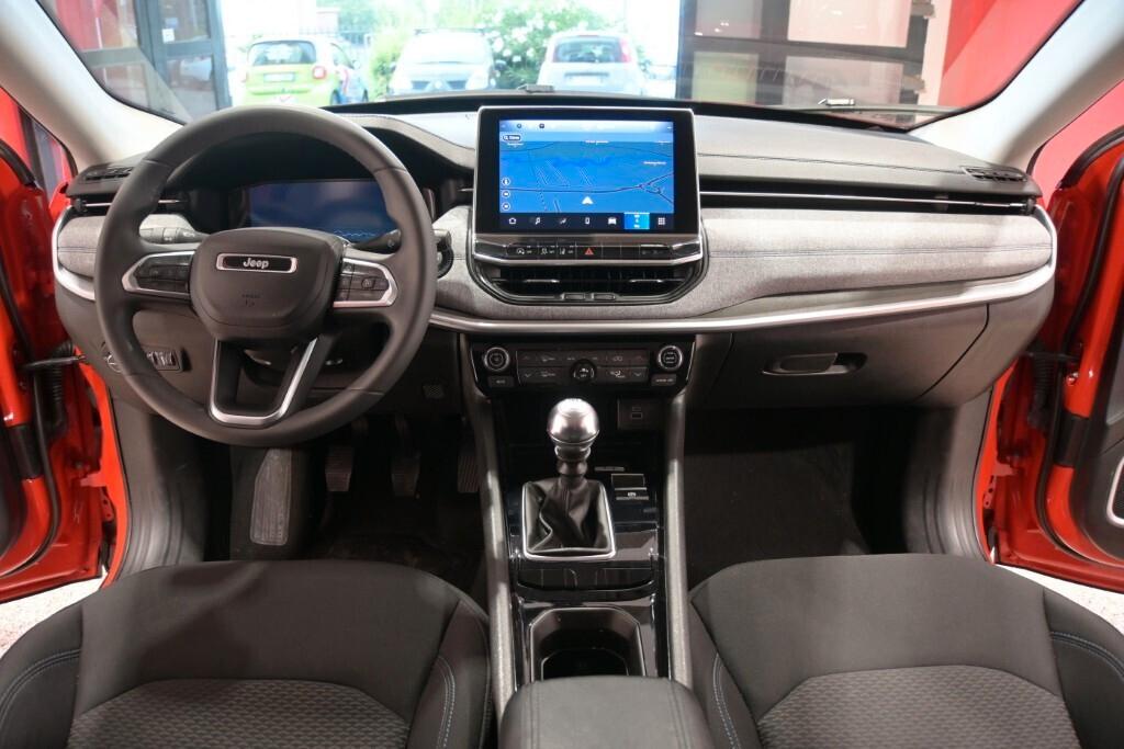 JEEP COMPASS 1.6 M-JET 16V 130CV 6M. 2WD LONGITUDE ( FARI LED - COCKPIT - ADAPTIVE CRUISE - NAVI - MIRROR - TELECAMERA POST. - CERCHI 17 )