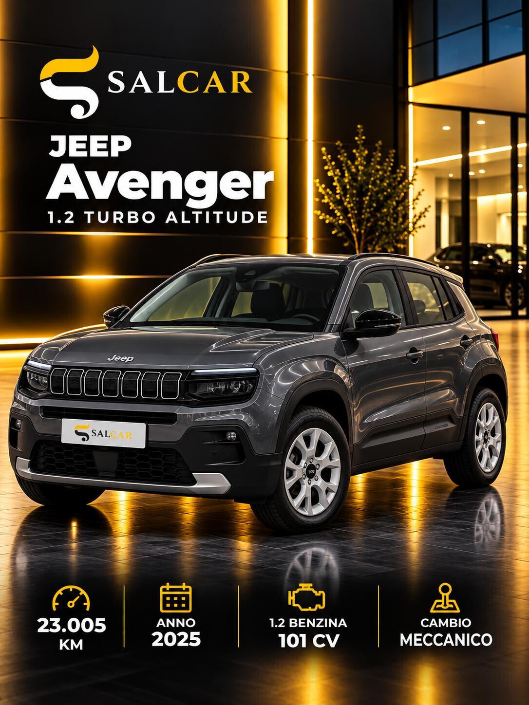 Jeep Avenger 1.2 101cv Altitude 2025
