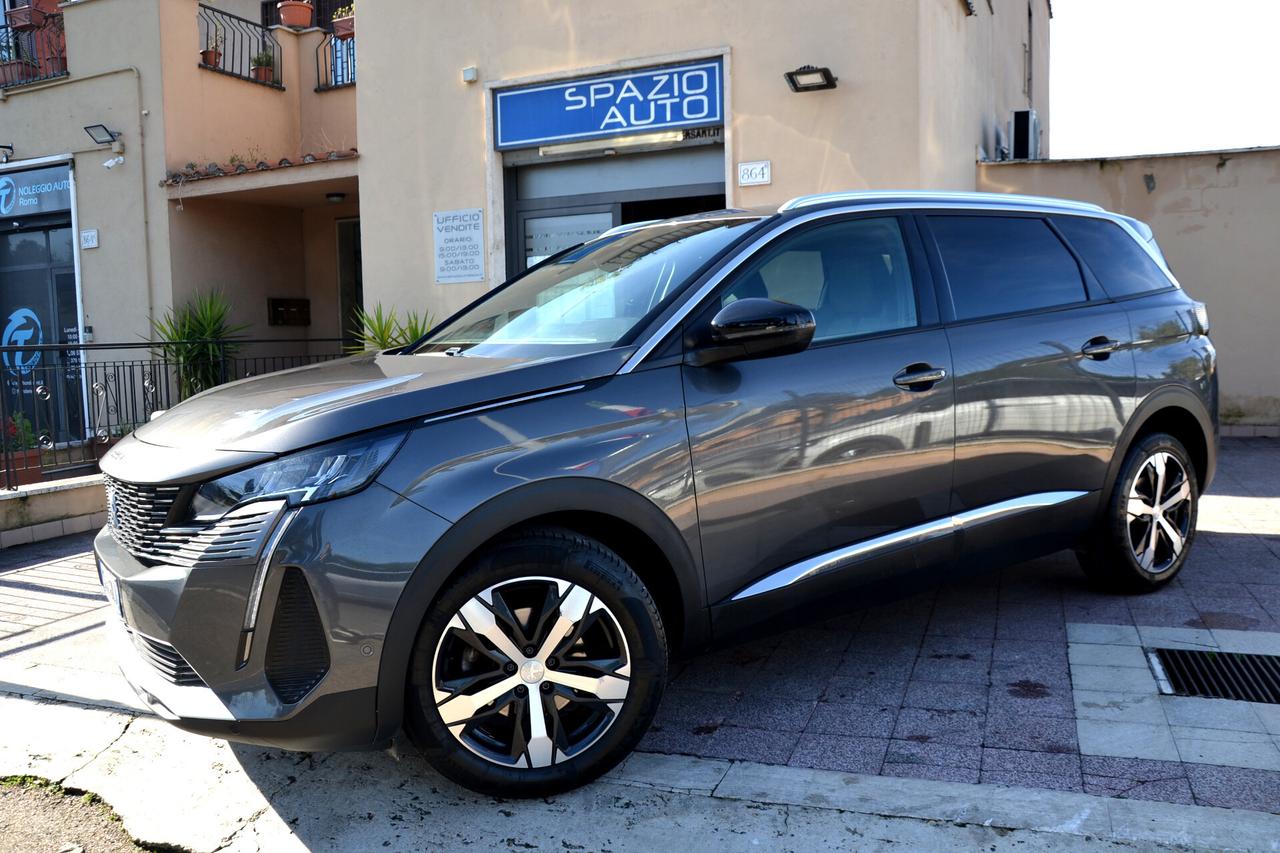Peugeot 5008 1.5 HDi 130CV 7POSTI AUT.+NAV+LED+RCAM+PELLE+PDC
