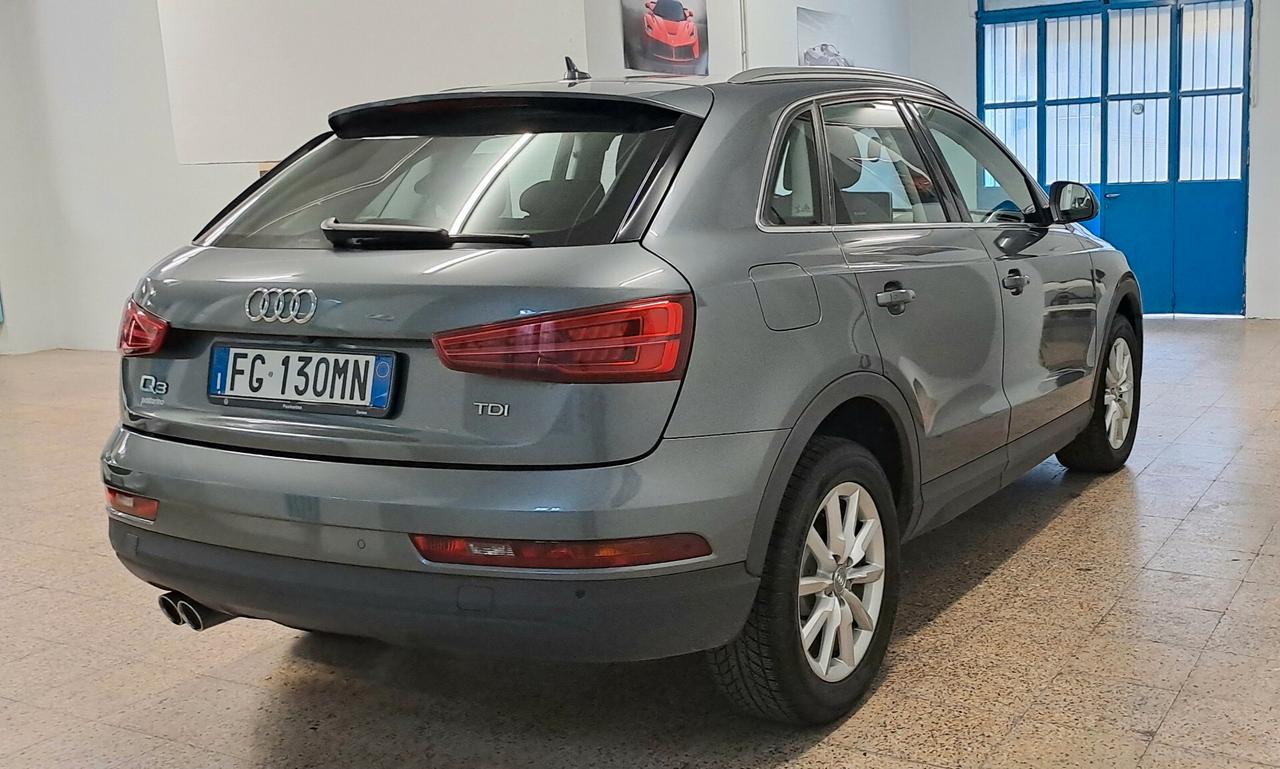 Audi Q3 2.0 TDI 150cv quattro Stronic solo 80000km