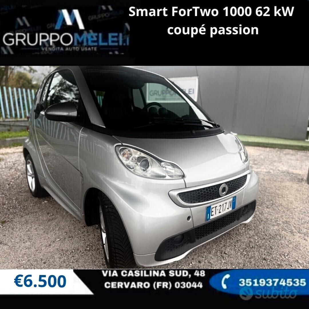 Smart ForTwo 1000 62 kW coupé passion