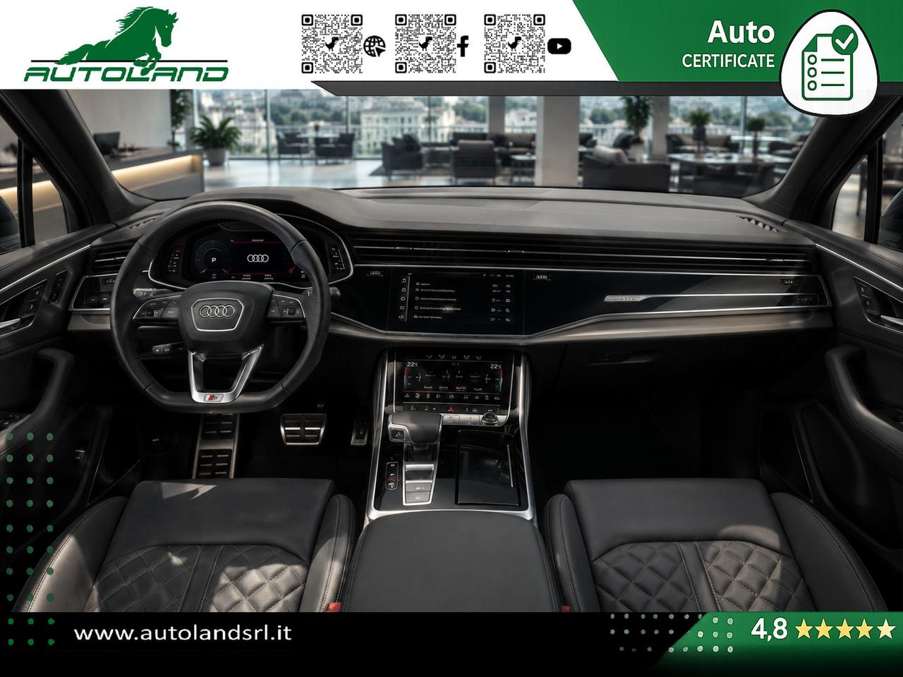 Audi Q8 50 3.0 286cv S-line Pelle Totale*Matrix*iva det