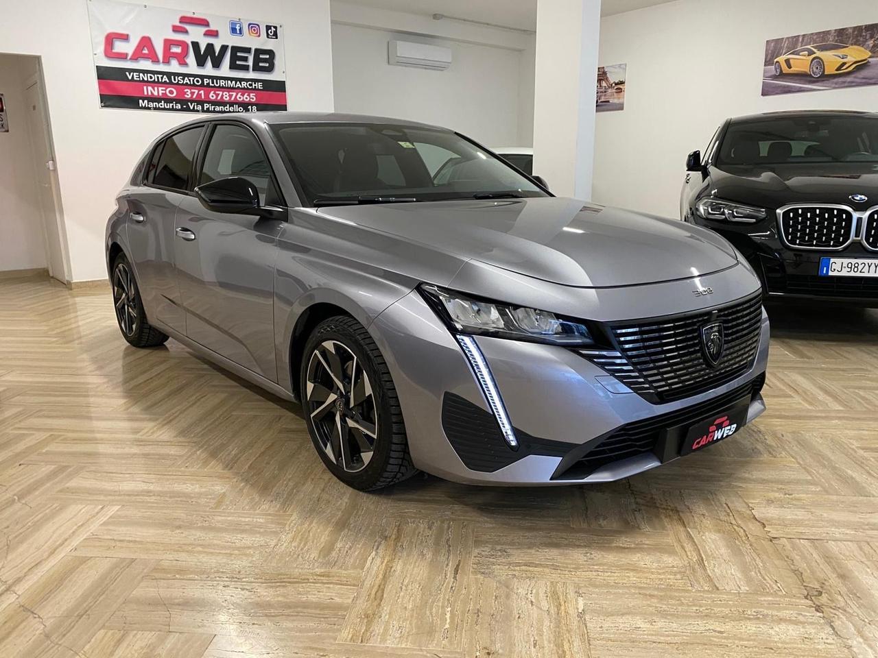 PEUGEOT NEW 308 ALLURE 1.5 130CV NAVY Led CAM 2023