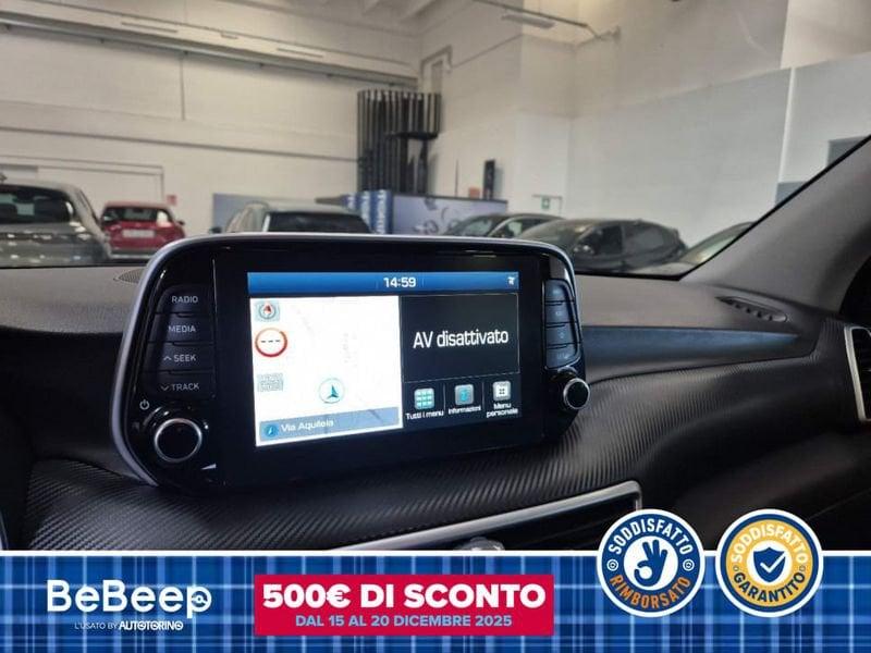 Hyundai Tucson 1.6 CRDI 48V XLINE SAFETY PACK 2WD 136CV DC