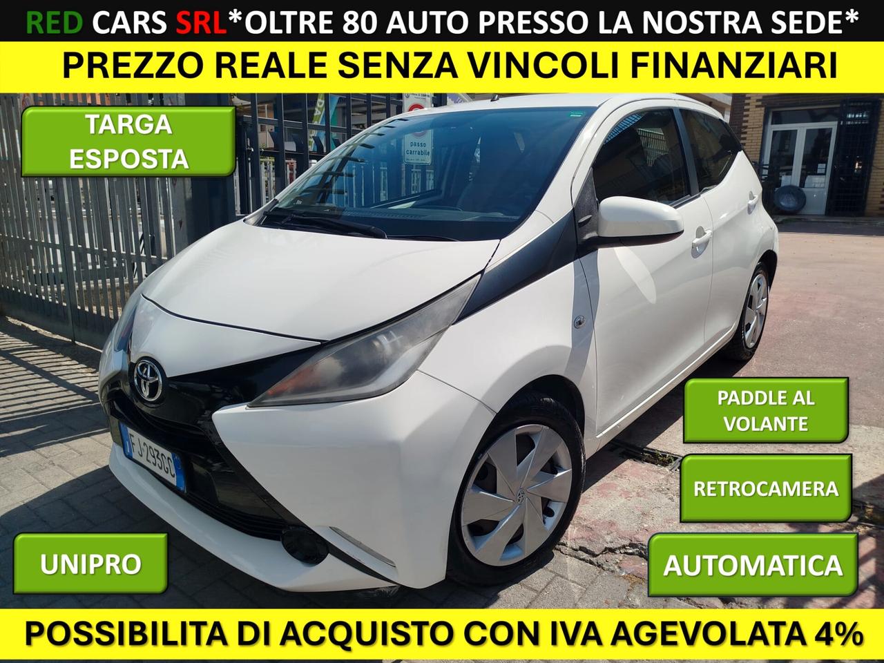AYGO 1.0 AUTOMATICA* PREZZO VERO *UNIPRO-GARANZIA 12 MESI