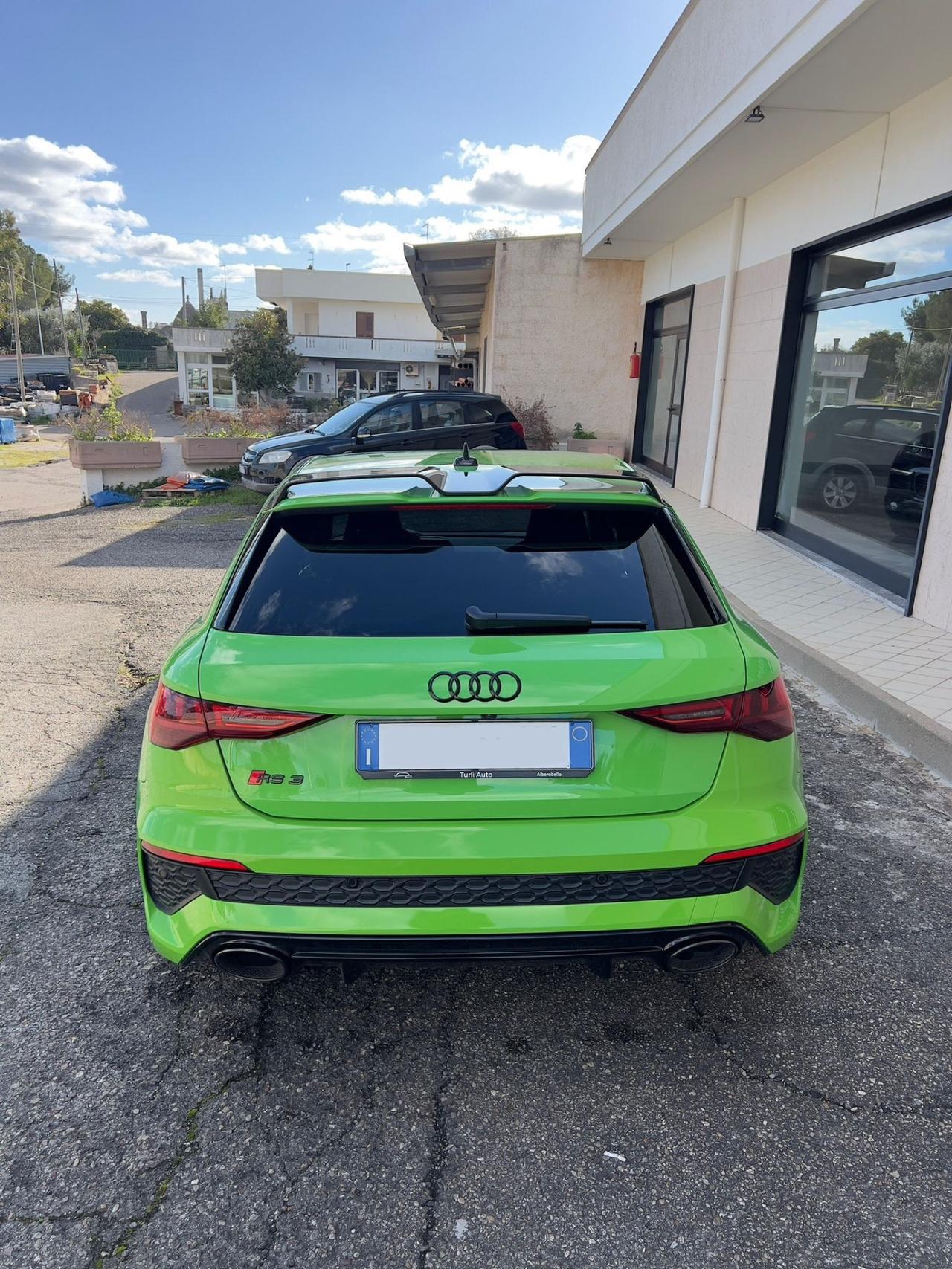 Audi RS3 Kyalami Green Carbon Pack