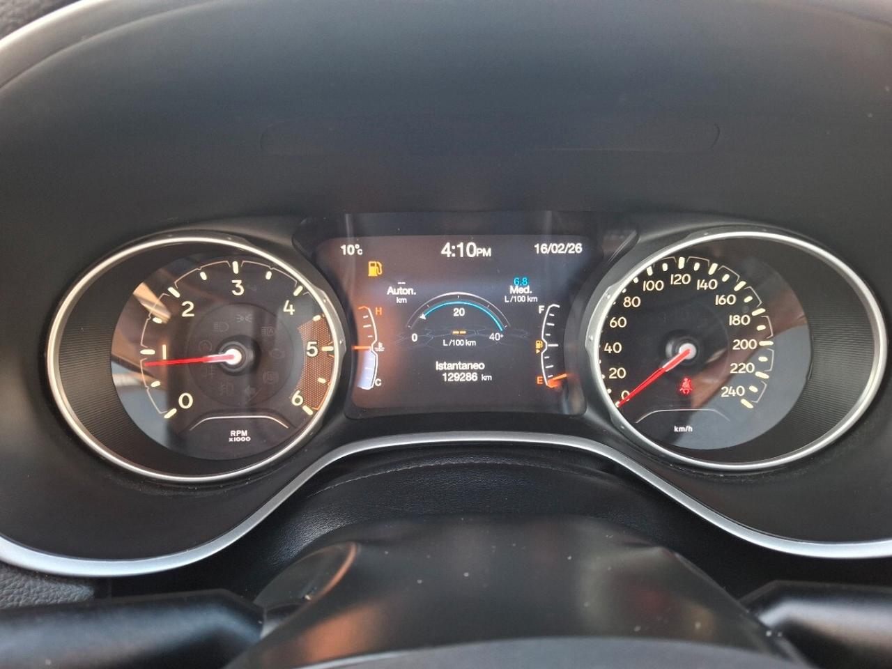 Jeep Compass 1.6 Multijet I120 cv Limited My 19