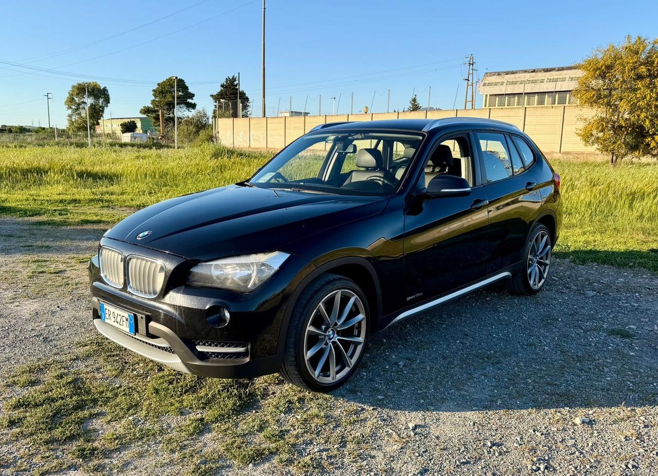 Bmw X1 18d X Line -Pelle Nera-Navi-ok Permuta