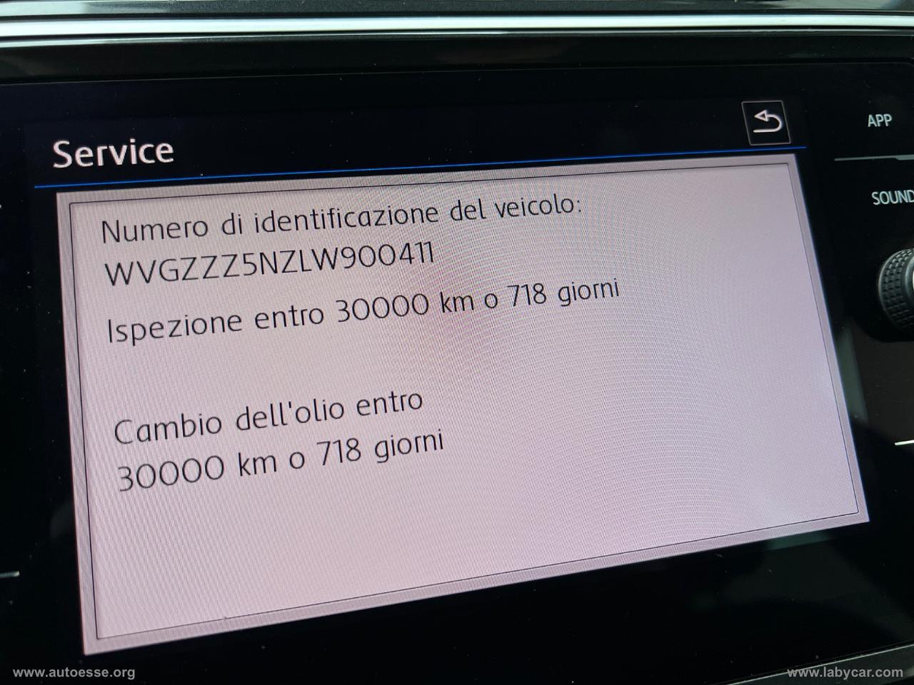 VOLKSWAGEN Tiguan 2.0 TDI 150CV SCR DSG R-Line