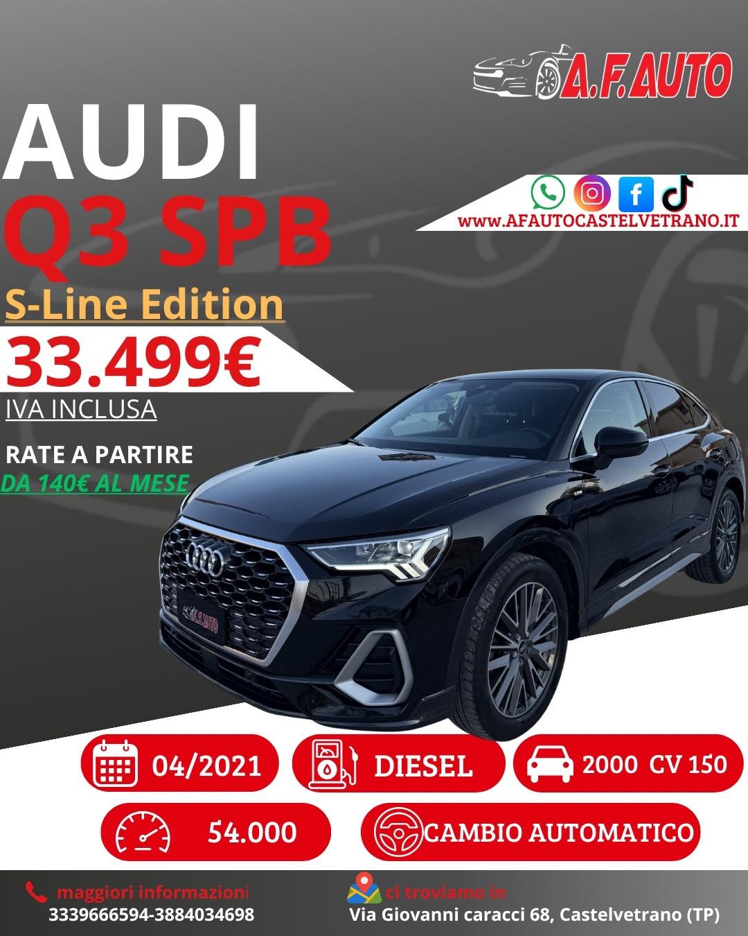 Audi Q3 35 TDI S tronic line edition