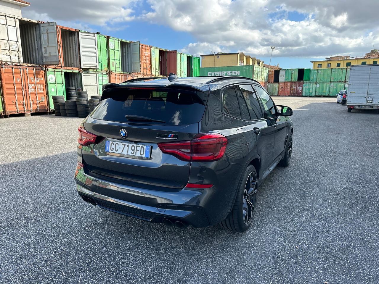 Bmw X3 M COMPETITION 510 CV tetto pelle rossa
