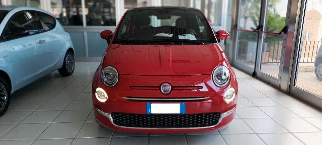 Fiat 500 1.0 Hybrid Red