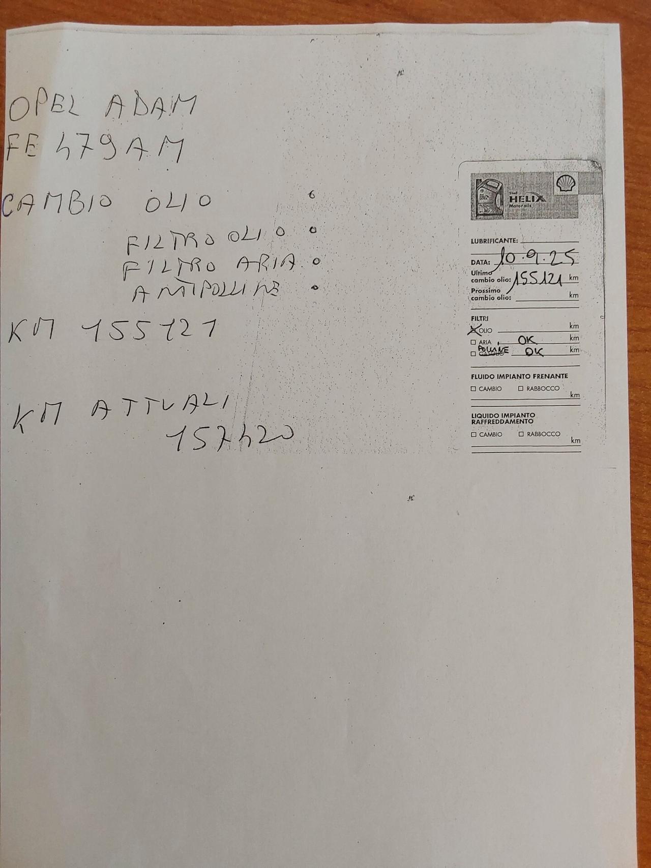 Opel Adam 1.2 70 CV Glam