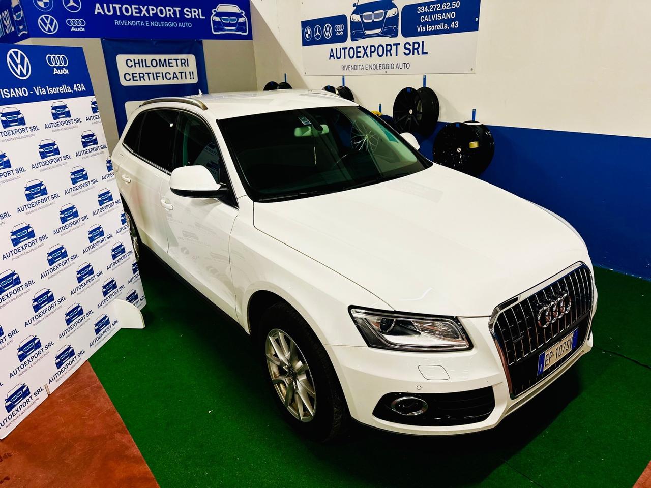 Audi Q5 2.0 TDI 177CV quattro S tronic /GANCIO TRAINO/kmcertif
