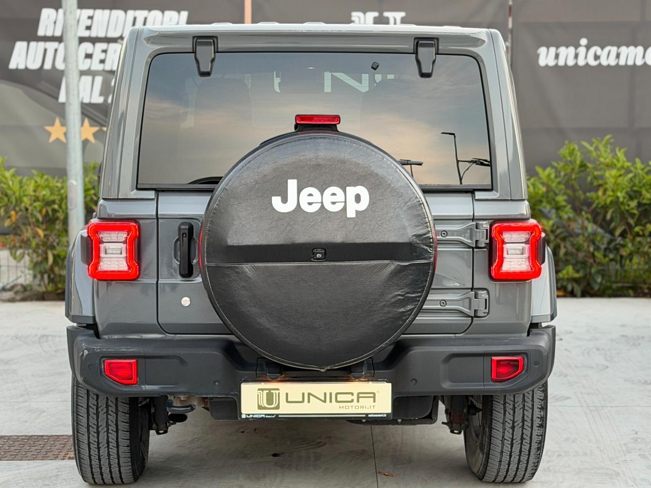 Jeep Wrangler Unlimited 2.2 Mjt 200 CV II SAHARA ITALIANA GOMME NUOVE