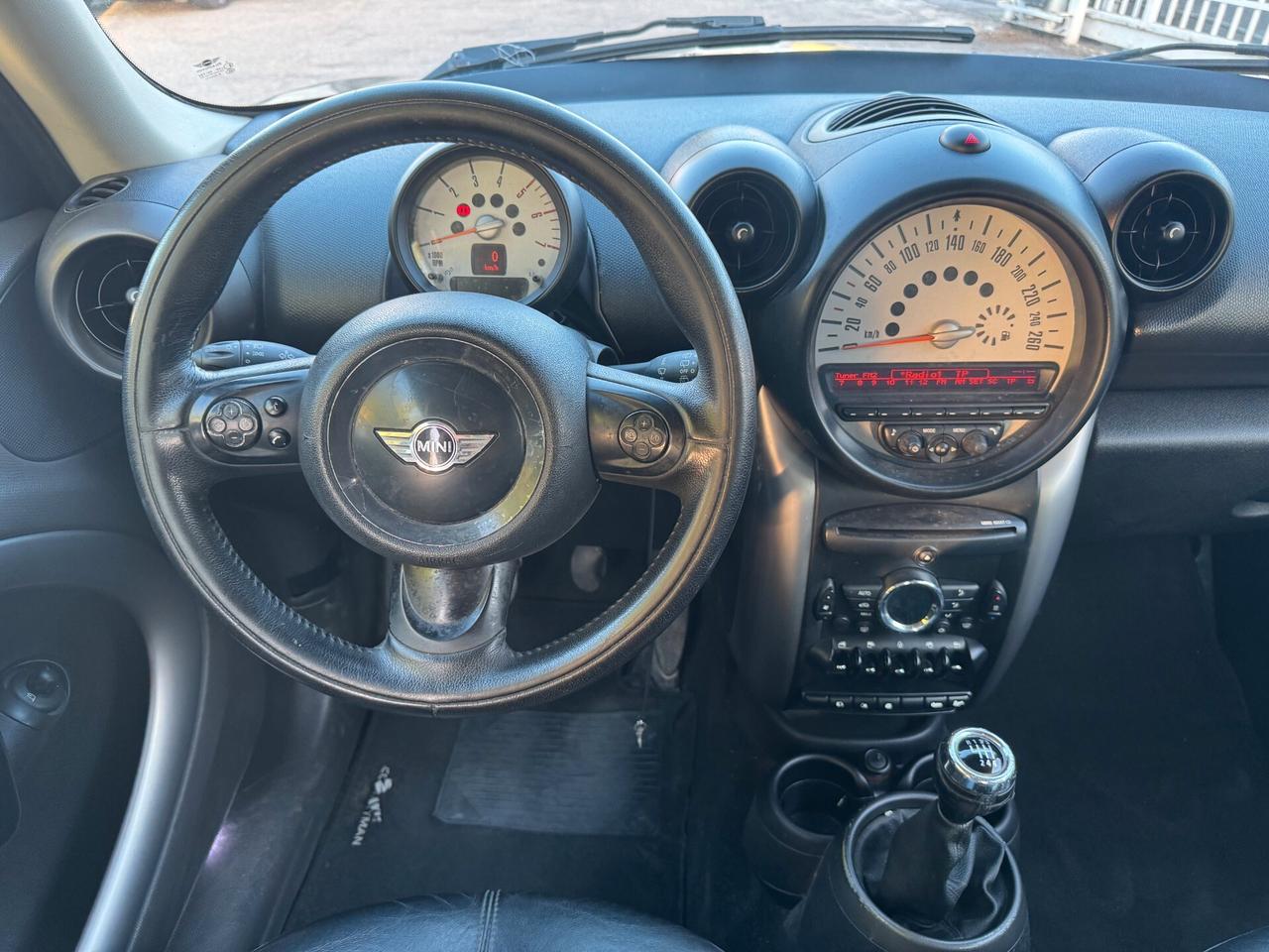 Mini Cooper D Countryman 1.6 110CV PELLE