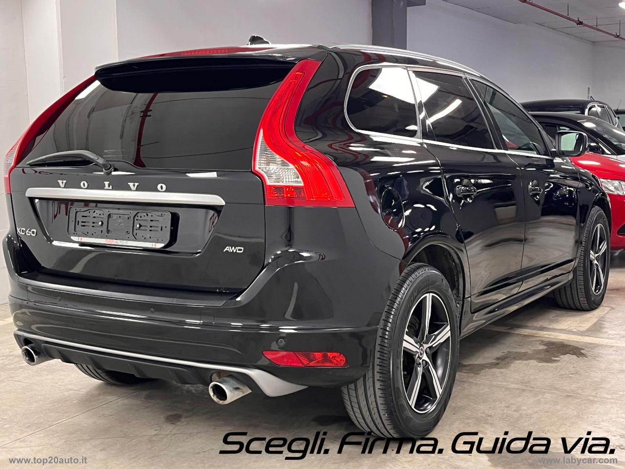 VOLVO XC60 2.4 D4 4X4 AUTOMATICA R-DESIGN EURO6