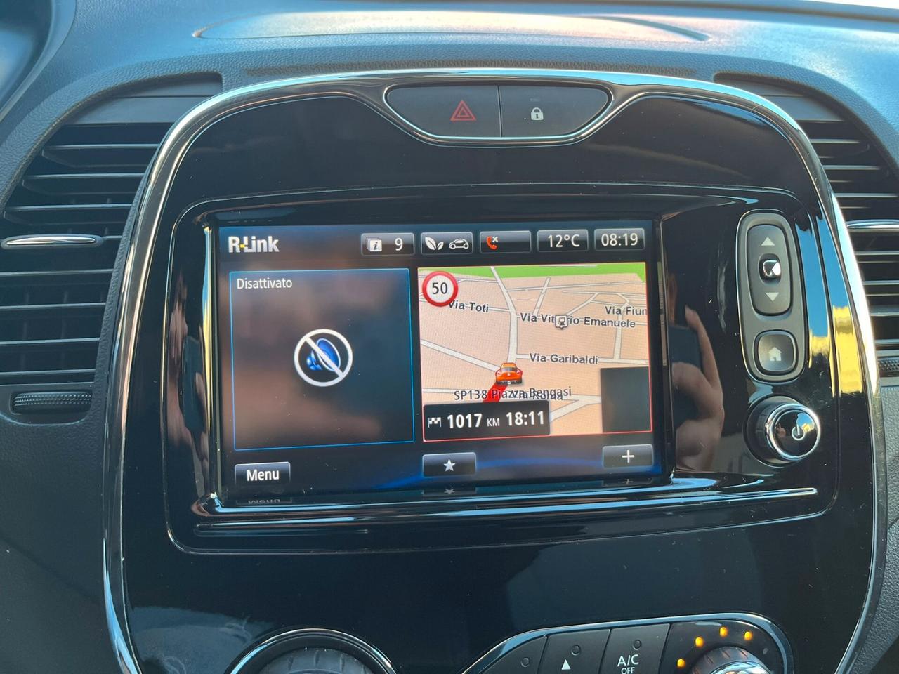 RENAULT CAPTUR 1.5 9OCV R-LINK TOP FULL NAVI RETROC DISTRIBUZ ESEGUITA