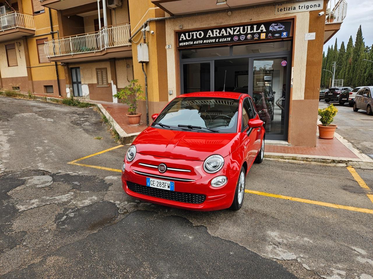 FIAT 500 1000 LOUNGE 66400 CHILOMETRI CERTIFICATI