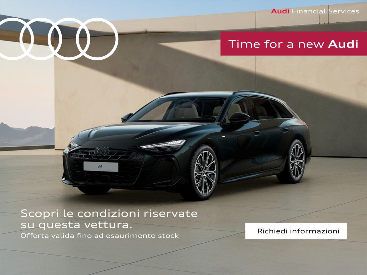 Audi A6 avant 2.0 tdi mhev + s line edition quattro 204cv s-tronic