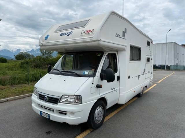 Fiat MANSARDATO 5 POSTI + PORTA BICI + PANNELLI