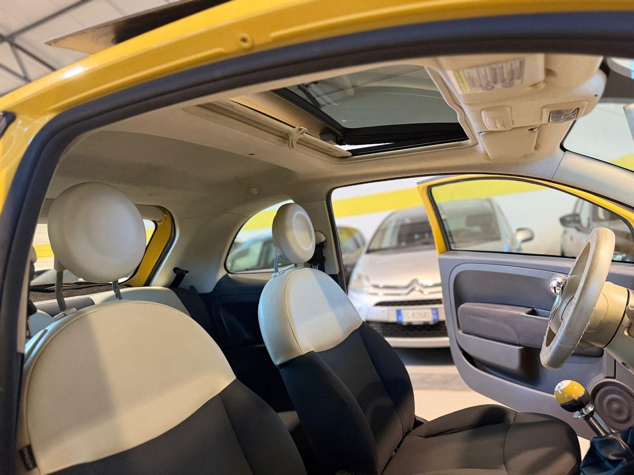 Fiat 500 Tetto panoramico perfetta 2014