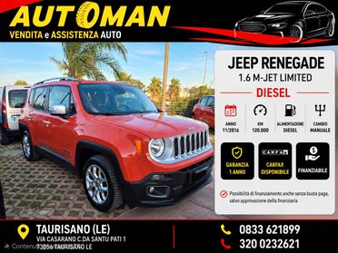 Jeep Renegade 1.6 Mjt 120 CV Limited
