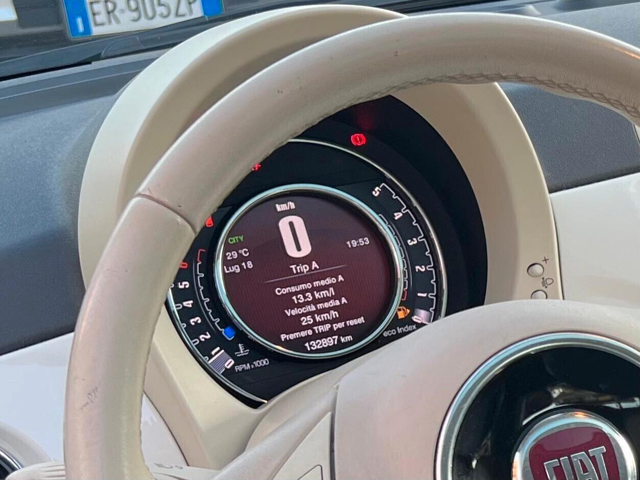 Fiat 500 1.2 Benz Full Optional KM 130000